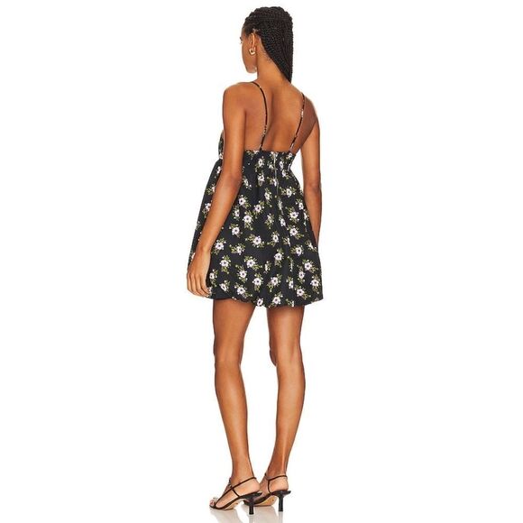 NWT Free People in A Bubble Mini Dress in Black, Size Small - Picture 3 of 16